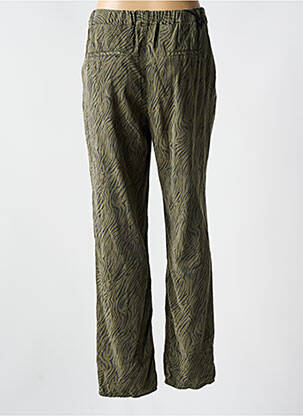 Pantalon flare taille normale taille normale vert FIVE femme