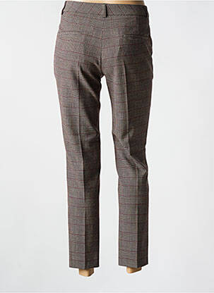 Pantalon 7/8 taille à pinces taille normale rouge GERARD DAREL femme