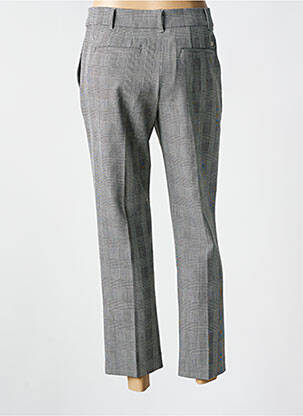 Pantalon 7/8 taille à pinces taille normale gris TOMMY HILFIGER femme