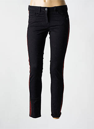 Jeans skinny stretch taille basse noir MAISON SCOTCH femme