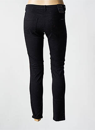 Jeans skinny stretch taille basse noir MAISON SCOTCH femme
