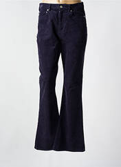 Pantalon flare violet SCOTCH & SODA pour femme seconde vue