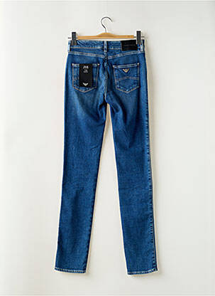 Jeans coupe slim stretch taille normale bleu EMPORIO ARMANI femme