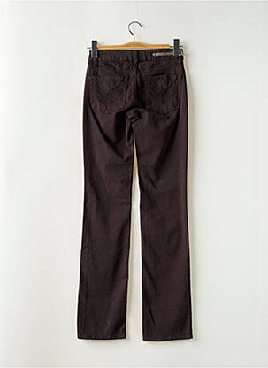 Pantalon droit stretch taille basse gris CORLEONE femme
