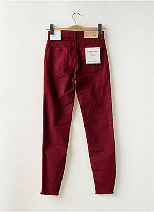Jeans skinny taille haute taille haute rouge TOMMY HILFIGER femme