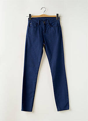 Jeans skinny taille haute taille haute bleu ARMANI femme