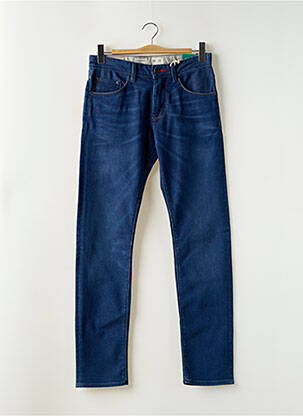 Jeans coupe slim stretch taille normale bleu TOMMY HILFIGER homme