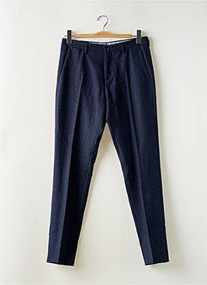 Pantalon chino tissage chiné taille normale bleu TOMMY HILFIGER homme