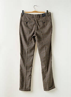 Pantalon chino poches taille normale marron SELECTED homme