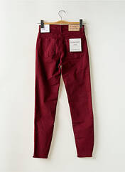 Jeans skinny rouge TOMMY HILFIGER pour femme seconde vue