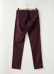 Pantalon chino violet SCOTCH & SODA pour homme seconde vue