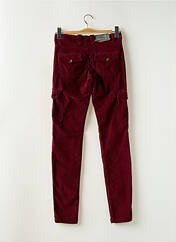 Pantalon slim rouge BERENICE'S pour femme seconde vue