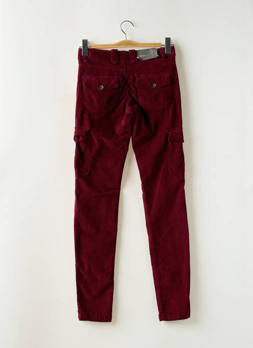 Pantalon slim stretch taille normale rouge BERENICE'S femme