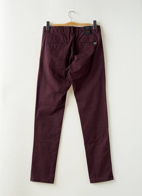 Pantalon chino violet SCOTCH & SODA pour homme