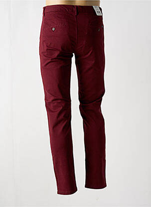 Pantalon chino stretch taille normale rouge SCOTCH & SODA homme