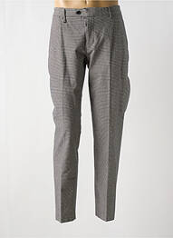 Pantalon chino fermeture zippée sous rabat avec crochet taille normale gris ANTONY MORATO homme