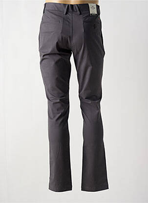 Pantalon chino tissage popeline taille normale gris BEN SHERMAN homme