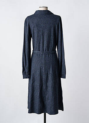 Robe mi-longue manches longues manches longues bleu WEEKEND MAXMARA femme