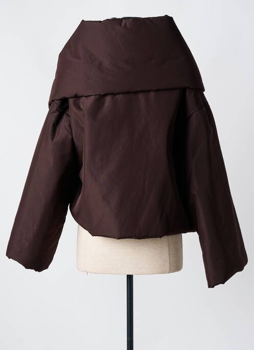 Doudoune marron M femme
