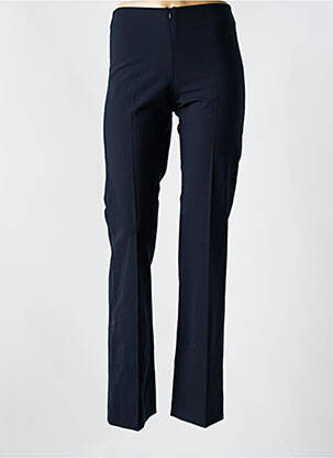 Pantalon slim taille haute taille haute bleu MAZAO femme