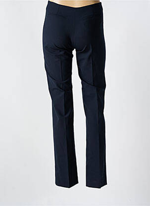 Pantalon slim taille haute taille haute bleu MAZAO femme