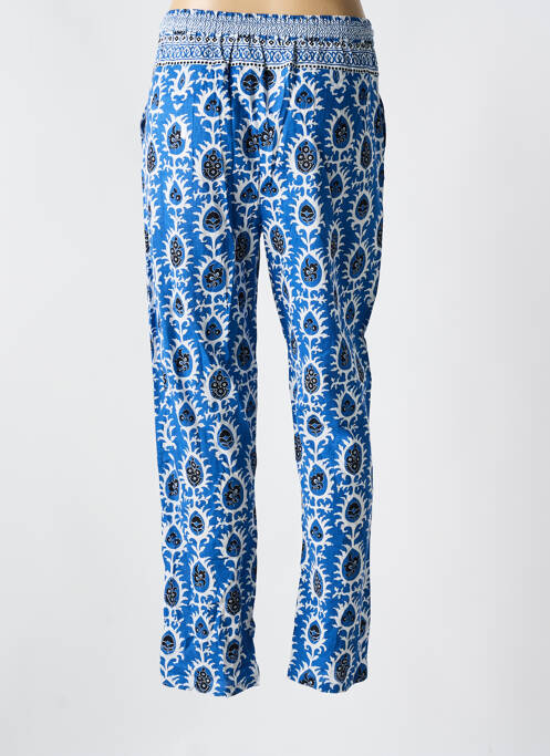 Pantalon droit bleu BELLA JONES pour femme