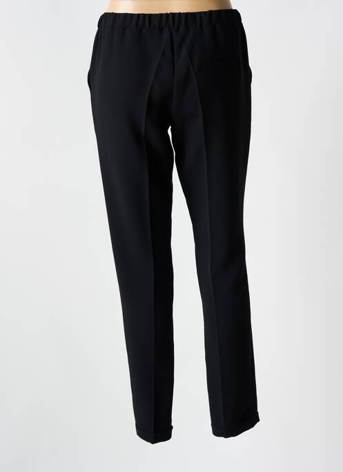 Pantalon droit noir TOUPY pour femme