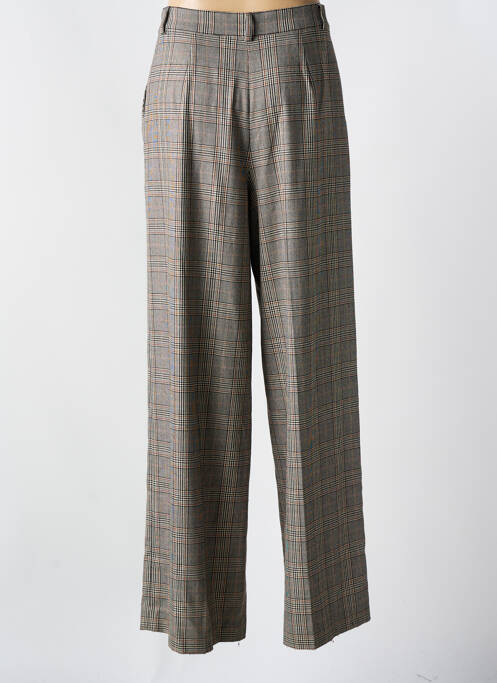 Pantalon large gris IDANO pour femme