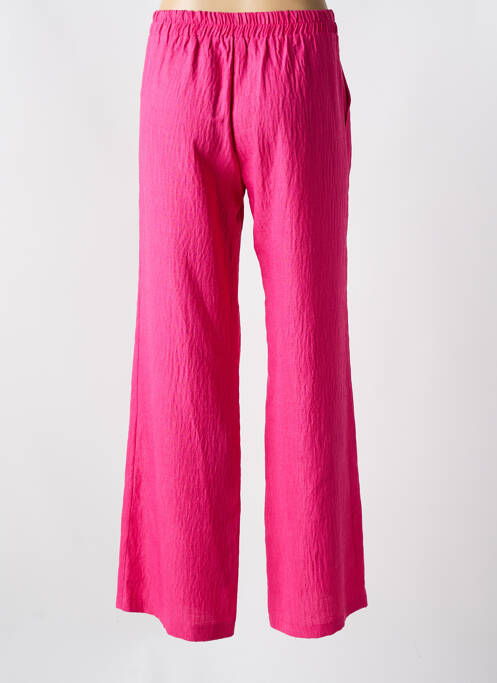 Pantalon large rose KACY pour femme