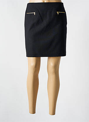 Jupe courte taille à pinces noir PABLO GERARD DAREL femme