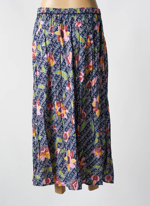 Jupe longue bleu IDANO pour femme