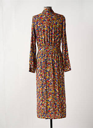 Robe longue manches longues manches longues marron KING LOUIE femme