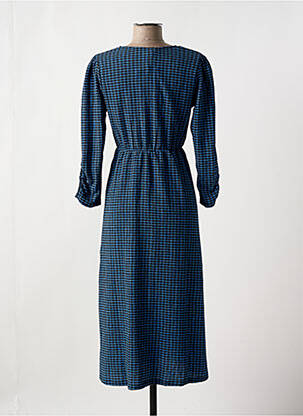 Robe mi-longue manches 3/4 manches 3/4 bleu COMPAÑIA FANTASTICA femme