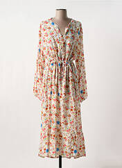 Robe longue blanc L'EMOTION pour femme seconde vue