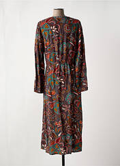 Robe longue marron LOSAN pour femme seconde vue