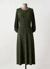 Robe longue vert TRAFFIC PEOPLE pour femme seconde vue