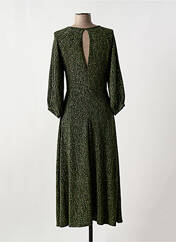 Robe longue vert TRAFFIC PEOPLE pour femme seconde vue