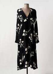 Robe mi-longue noir CHERRY PARIS pour femme seconde vue