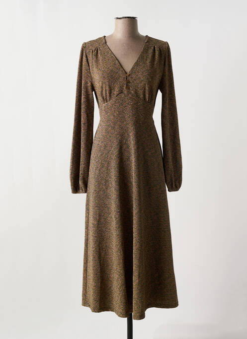 Robe longue beige KING LOUIE pour femme