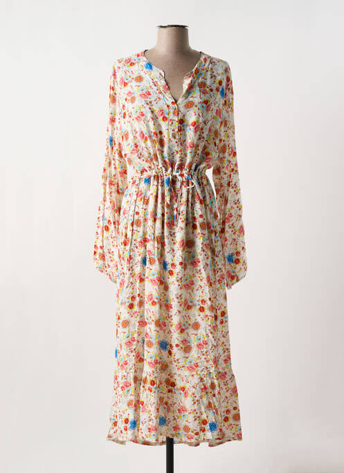 Robe longue blanc L'EMOTION pour femme