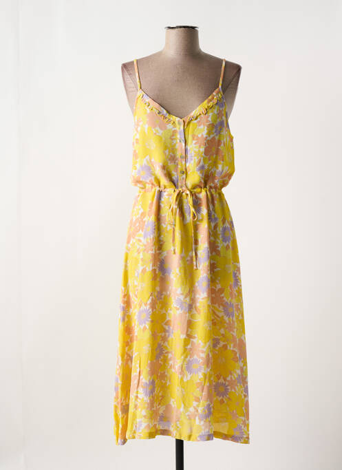 Robe longue jaune KING LOUIE pour femme