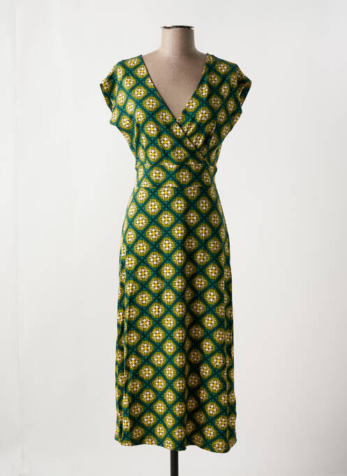 Robe longue vert KING LOUIE pour femme