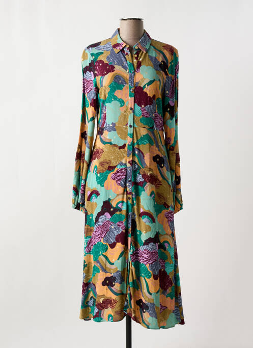 Robe longue vert NUMPH pour femme