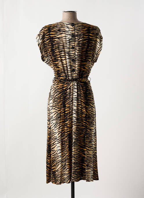 Robe mi-longue beige KING LOUIE pour femme