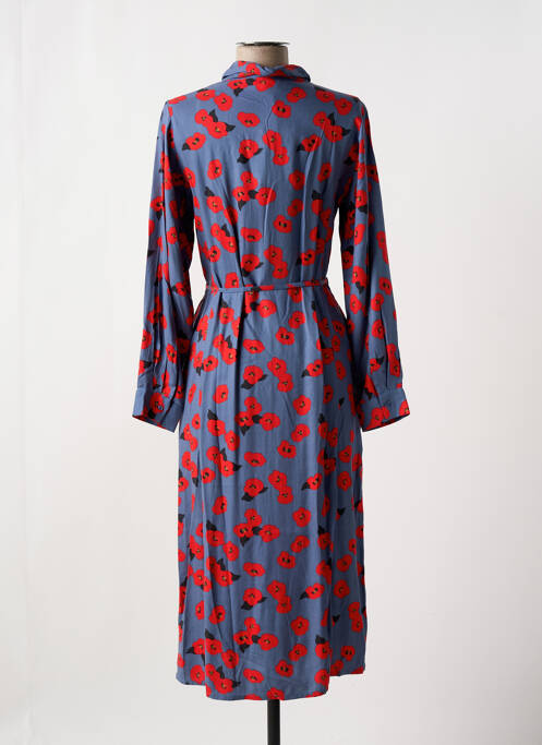 Robe mi-longue gris COMPAÑIA FANTASTICA pour femme