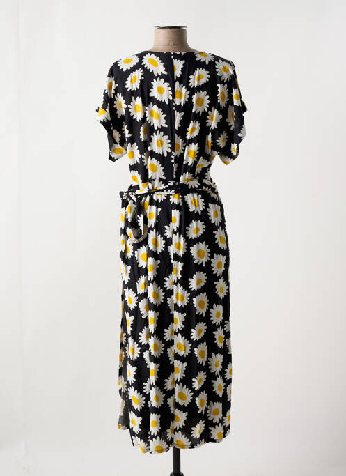 Robe mi-longue noir COMPAÑIA FANTASTICA femme