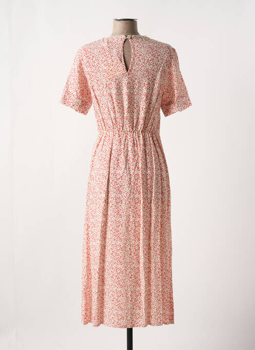 Robe mi-longue rouge CHERRY PARIS pour femme