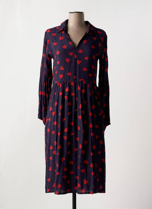 Robe mi-longue violet COMPAÑIA FANTASTICA pour femme