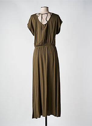 Robe longue manches courtes manches courtes vert RAGWEAR femme