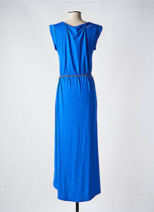 Robe longue manches courtes manches courtes bleu RAGWEAR femme